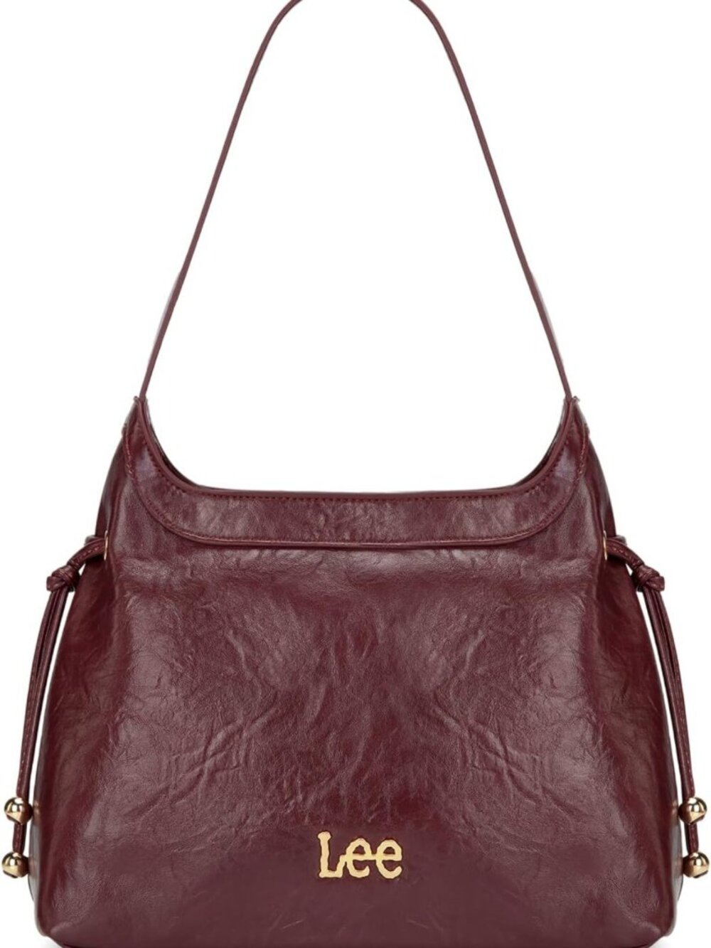 Vintage Leather Satchel Purse, Casual Hobo Handbag for Women, Daily Use Bag